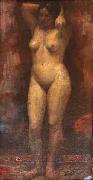 Nicolae Vermont Nud ulei pe panza USA oil painting artist